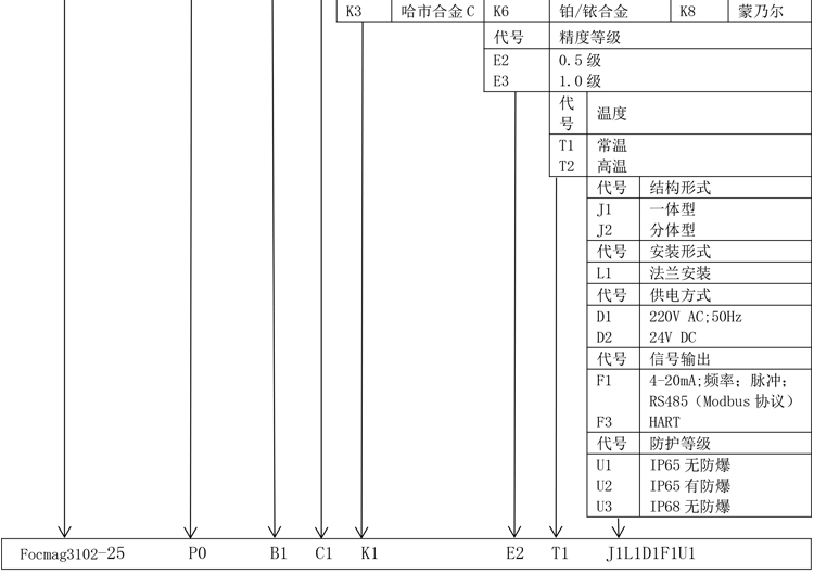 Focmag3102智能電磁流量計產品選型